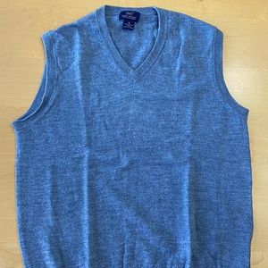 Brooks Brothers 346 Men’s Medium Extra Fine Merino Sweater Vest